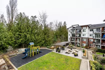 Aerial View of 315 5415 Brydon Crescent, Langley, BC