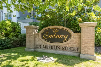 409 1576 Merklin Street, White Rock, BC, White Rock — Apartment/Condo for sale