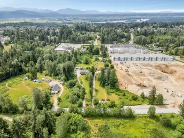 Aerial View of 33470 Ihles Avenue, Mission, BC