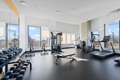 Basement Recreation Room Photo of 410 8138 Fraser Street, Vancouver, BC