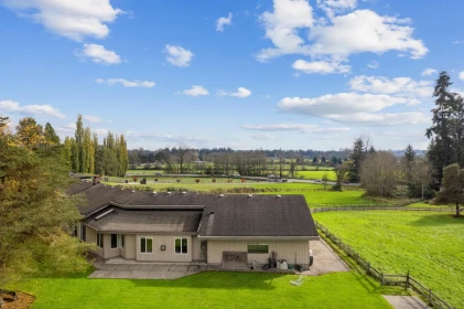 Aerial View of 22383 96 Avenue, Langley, BC