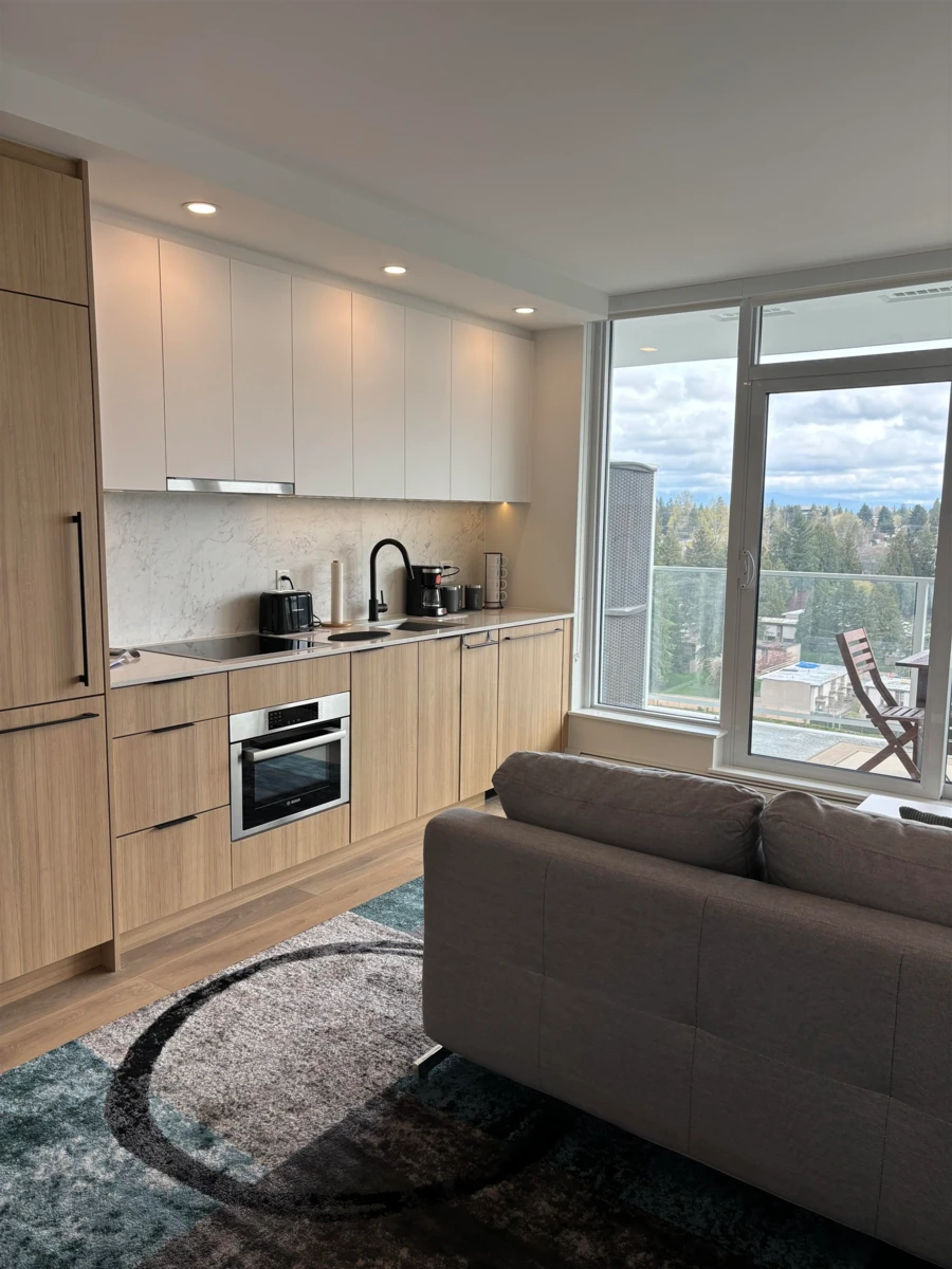 Living Room Photo of 1503 13685 102 Avenue, Surrey, BC