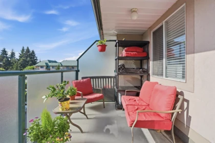 Outdoor Deck Photo of 418 2962 Trethewey Street, Abbotsford, BC