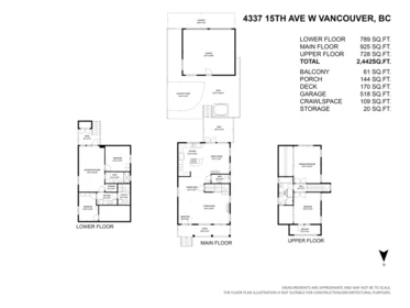 Playground / Recreational Area Near 4337 W 15th Avenue, Vancouver, BC