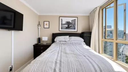 Bedroom 3 Photo of 1405 838 Agnes Street, New Westminster, BC