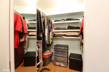 Walk-In Closet Photo of 206 1199 Westwood Street, Coquitlam, BC