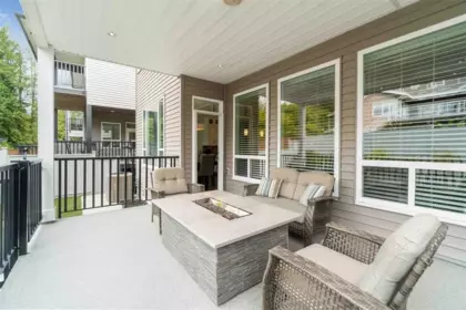 Aerial View of 3459 Darwin Avenue, Coquitlam, BC