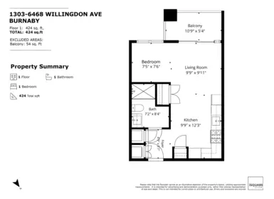 Outdoor Patio Photo of 1303 6468 Willingdon Avenue, Burnaby, BC