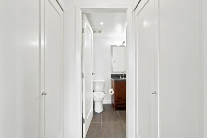 Powder Room Photo of 401 1 Renaissance Square, New Westminster, BC