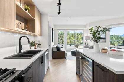 Kitchen Island Photo of PH604 1100 Clarke Road, Port Moody, BC