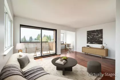 Living Room Photo of 203 107 W 27th Street, North Vancouver, BC