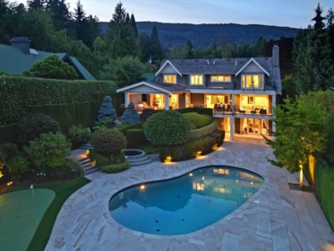 Exterior Rear Photo of 2920 Mathers Avenue, West Vancouver, BC
