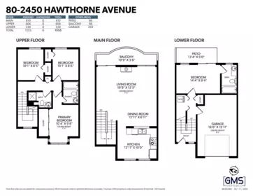 80 2450 Hawthorne Avenue, Port Coquitlam, BC, Port Coquitlam — Townhouse for sale