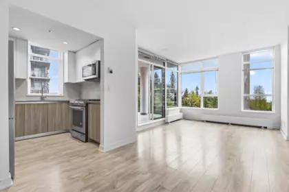 Kitchen Island Photo of 702 8940 University Crescent, Burnaby, BC