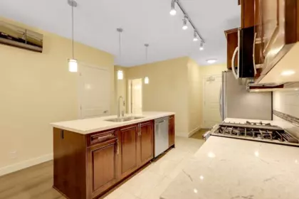 Kitchen Island Photo of A303 20716 Willoughby Town Centre Drive, Langley, BC