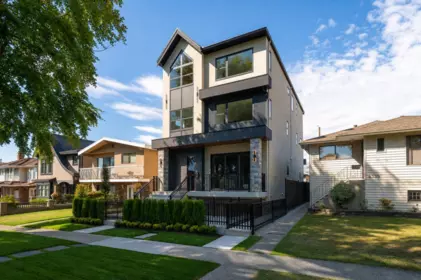 Exterior Rear Photo of 1 4331 Union Street, Burnaby, BC