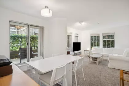 Dining Area Photo of 102 1199 Westwood Street, Coquitlam, BC