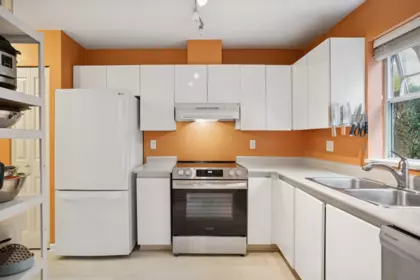 Kitchen Island Photo of 102 1199 Westwood Street, Coquitlam, BC