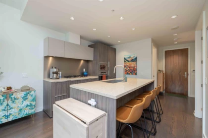 Kitchen Island Photo of 312 181 W 1st Avenue, Vancouver, BC