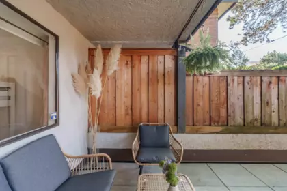 Outdoor Deck Photo of 106 316 Cedar Street, New Westminster, BC