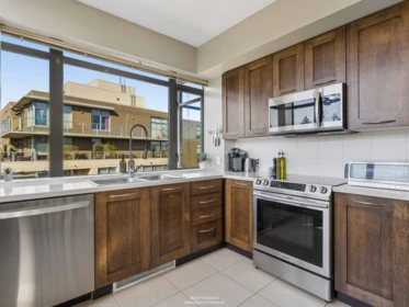 Kitchen Island Photo of 901 9300 University Crescent, Burnaby, BC