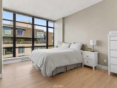 Primary Bedroom Photo of 901 9300 University Crescent, Burnaby, BC