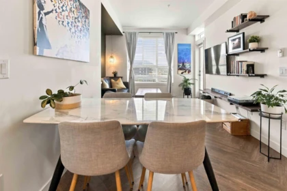 Dining Area Photo of 508 3229 St Johns Street, Port Moody, BC