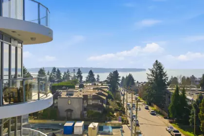 602 1500 Martin Street, White Rock, BC, White Rock — Apartment/Condo for sale