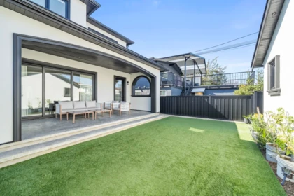 Aerial View of 4347 Georgia Street, Burnaby, BC
