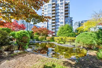 Aerial View of 1403 8171 Saba Road, Richmond, BC