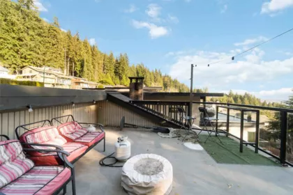 Aerial View of 5189 Madeira Court, North Vancouver, BC