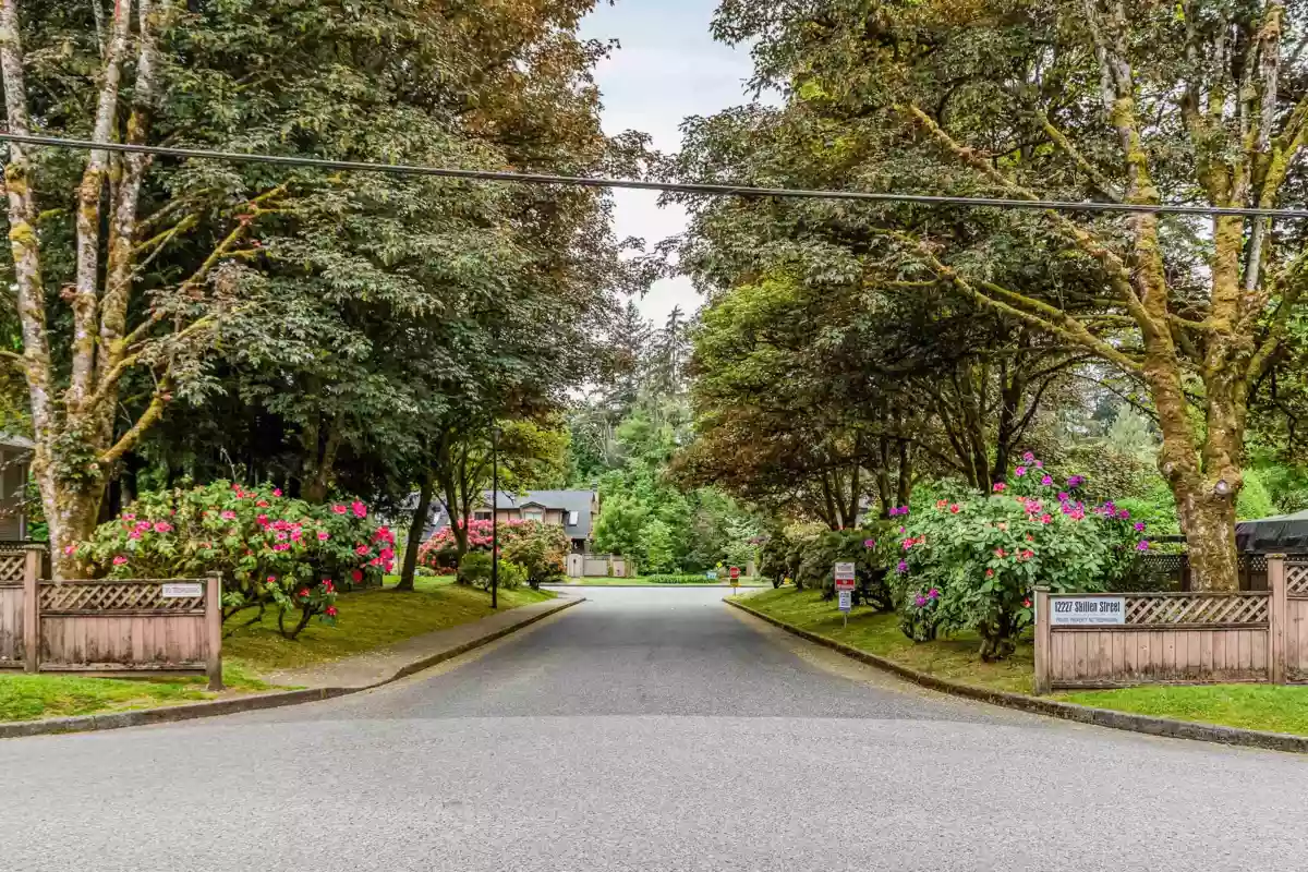 Aerial View of 9 12227 Skillen Street, Maple Ridge, BC