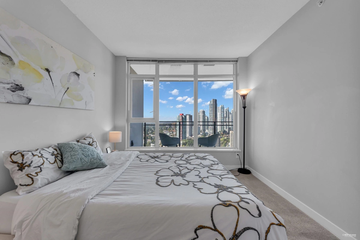 Bedroom 2 Photo of 3002 4900 Lennox Lane, Burnaby, BC