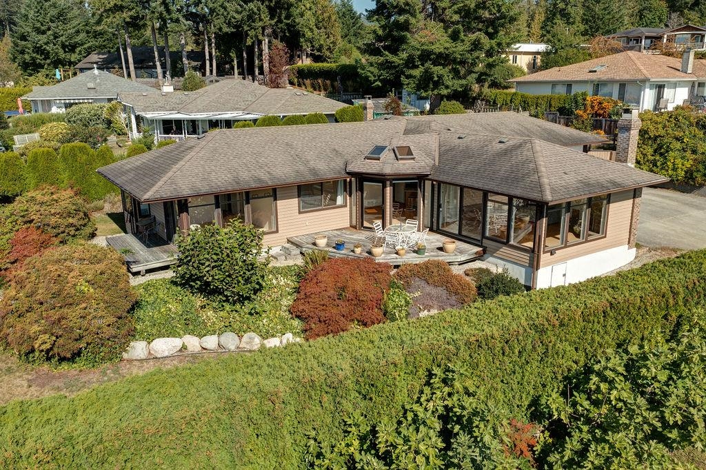 Exterior Rear Photo of 5170 Ridgeview Drive, Sechelt, BC