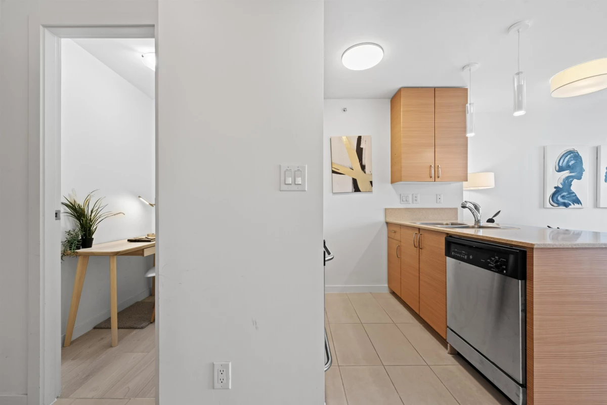 Bedroom 4 Photo of 2408 909 Mainland Street, Vancouver, BC