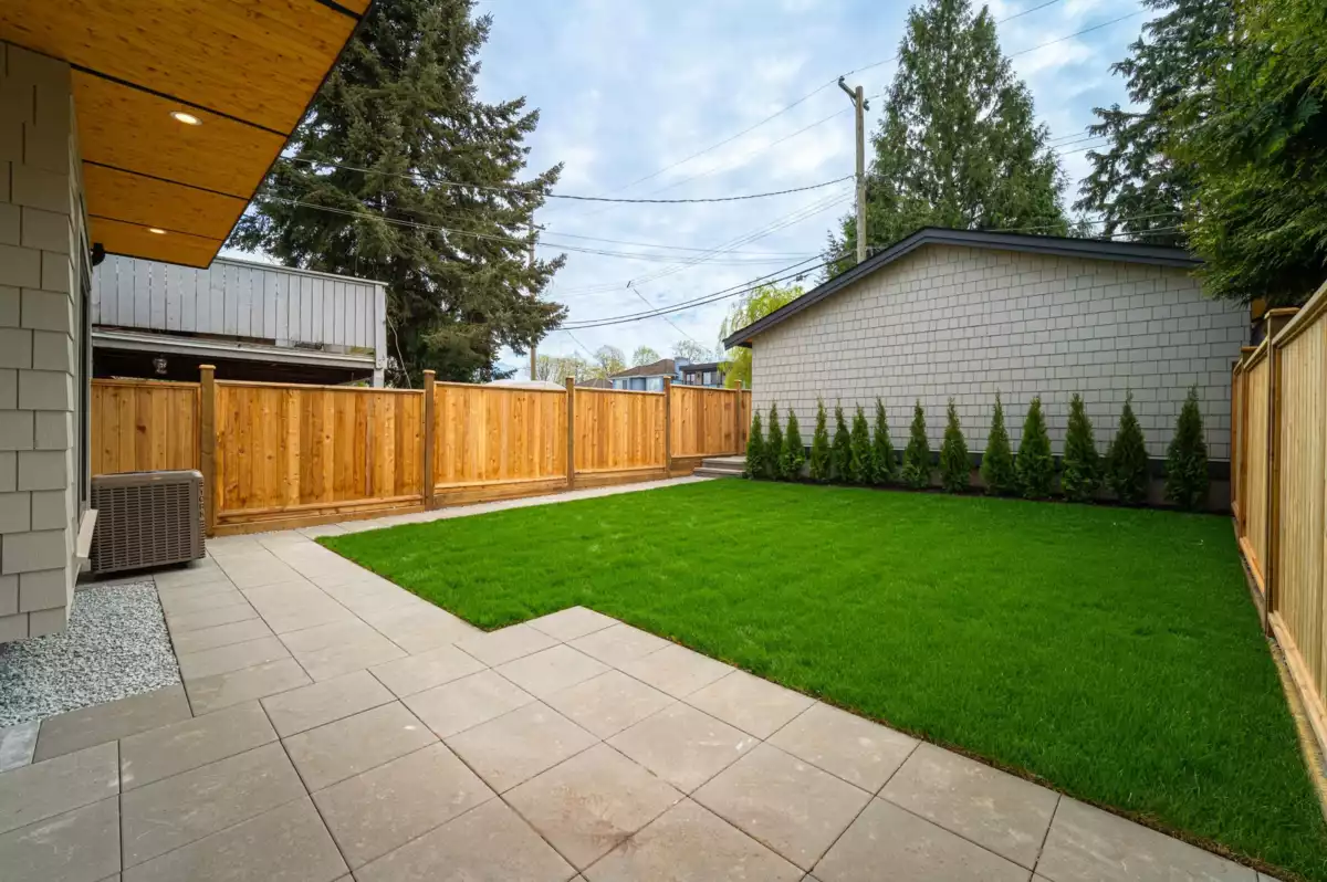Aerial View of 968 W 17th Avenue, Vancouver, BC