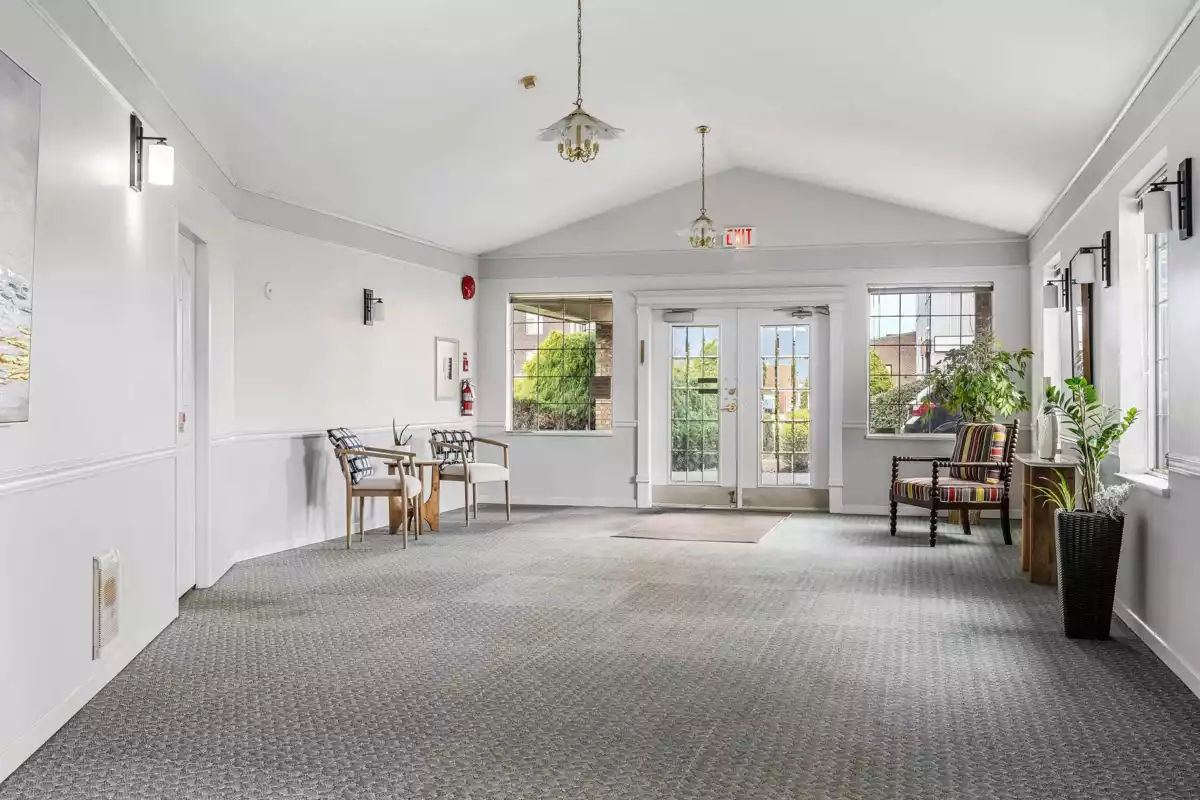 Aerial View of 210 45660 Knight Road, Chilliwack, BC