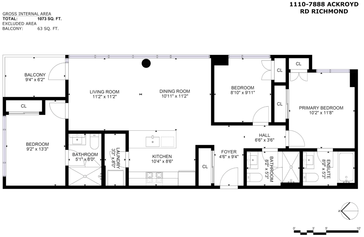 Mudroom Photo of 1110 7888 Ackroyd Road, Richmond, BC