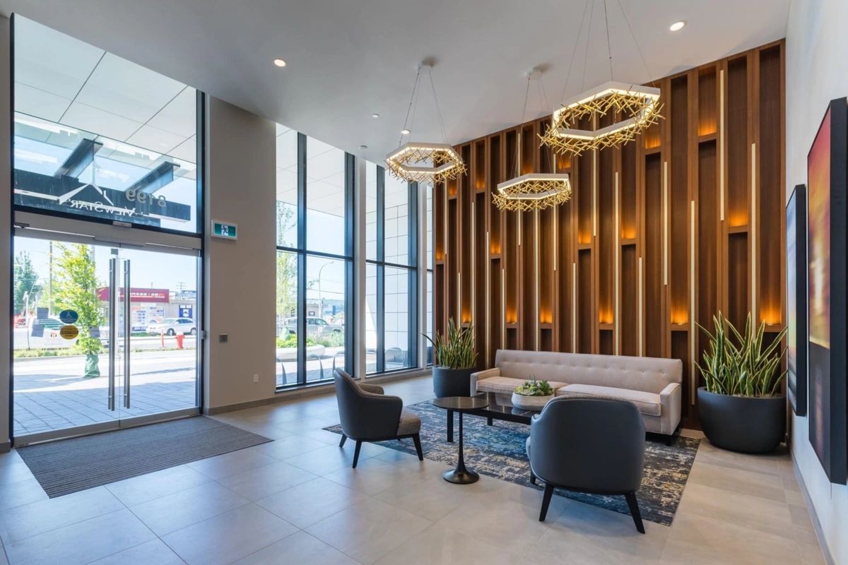 Living Room Photo of 911 8199 Capstan Way, Richmond, BC