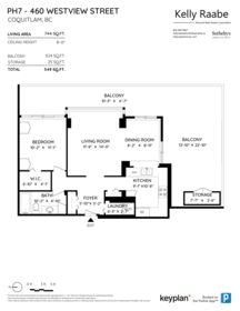 Outdoor Patio Photo of PH7 460 Westview Street, Coquitlam, BC