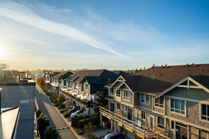 Aerial View of 22 19749 55 Avenue, Langley, BC