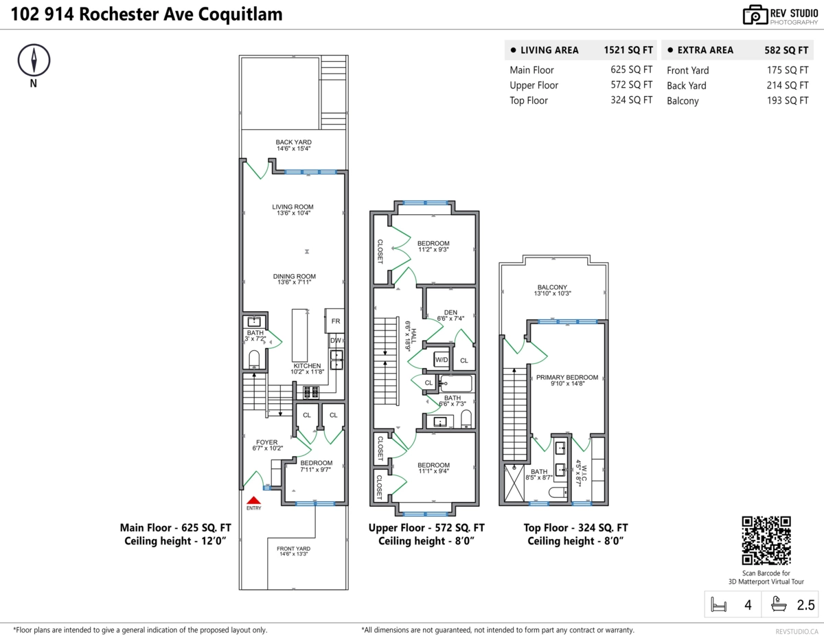 Guest Bathroom Photo of 102 914 Rochester Avenue, Coquitlam, BC
