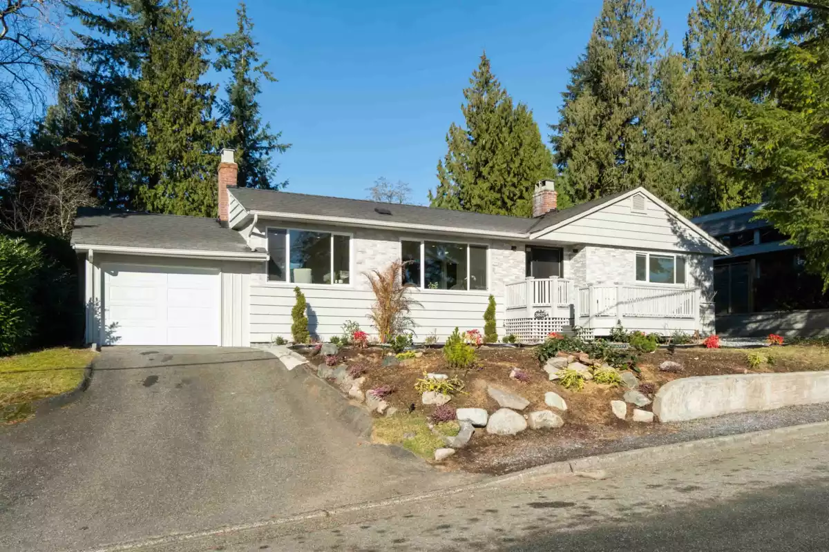 Exterior Rear Photo of 3837 Sunnycrest Drive, North Vancouver, BC