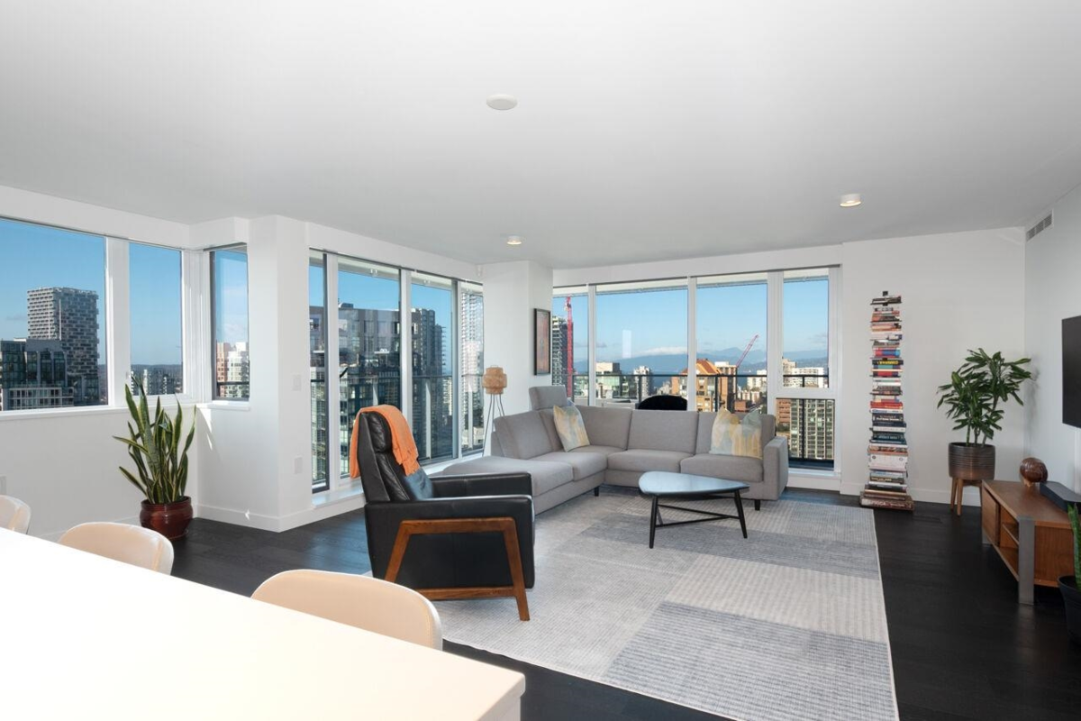 Exterior Rear Photo of 3206 1111 Richards Street, Vancouver, BC