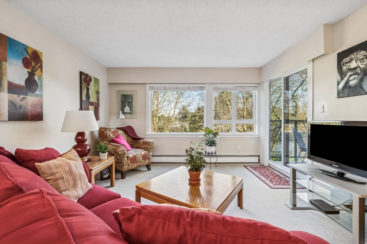 Living Room Photo of 310 11240 Daniels Road, Richmond, BC