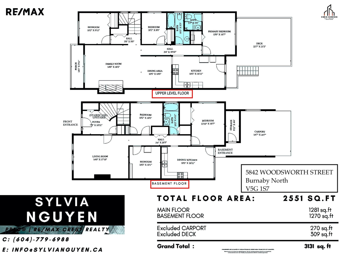 Backyard Photo of 5842 Woodsworth Street, Burnaby, BC