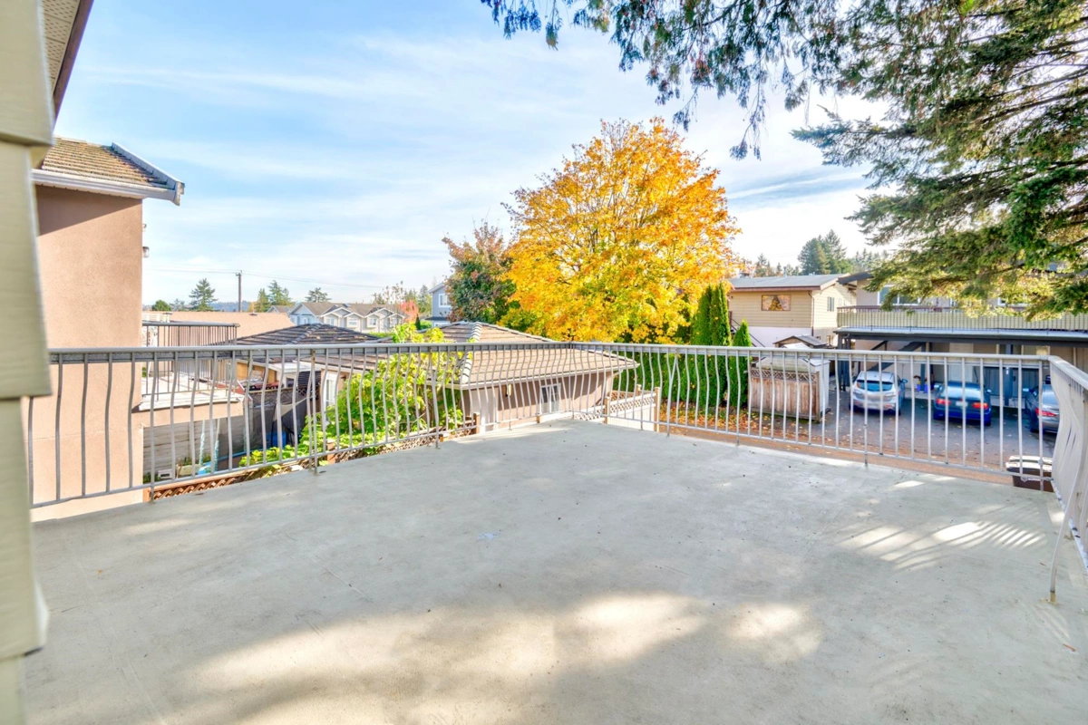 Outdoor Deck Photo of 5842 Woodsworth Street, Burnaby, BC