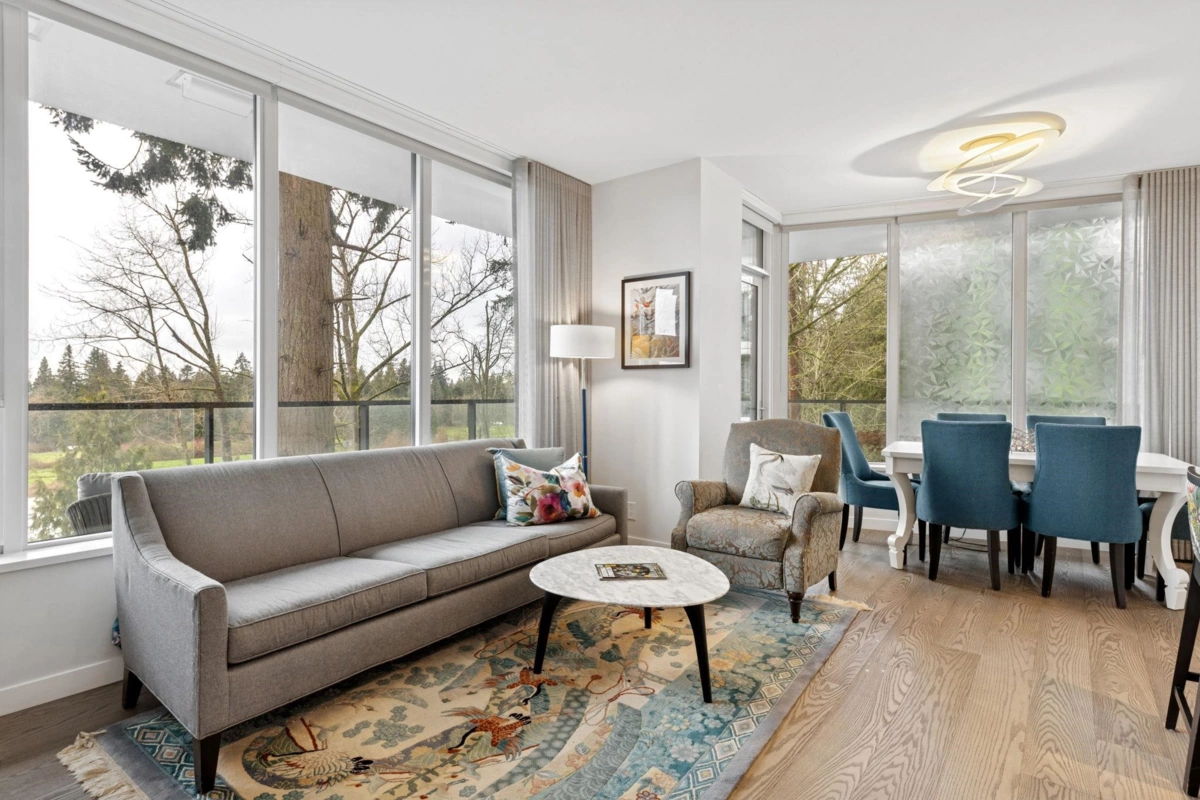 Kitchen Photo of 530 3563 Ross Drive, Vancouver, BC