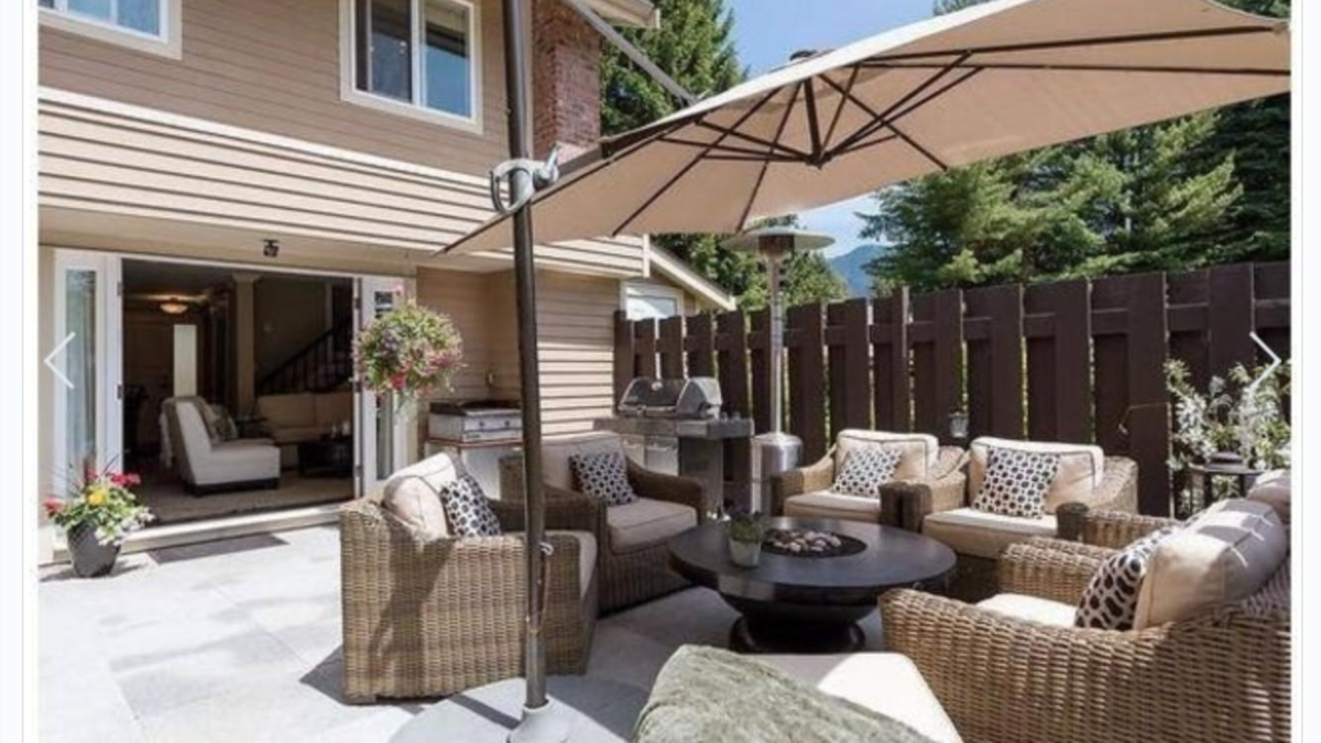 Outdoor Deck Photo of 4687 Hoskins Road, North Vancouver, BC