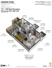 Loft / Bonus Room Photo of 115 1440 E Broadway Street, Vancouver, BC